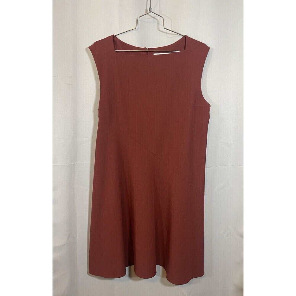 MM LaFleur Sheath the Sarah Dress Size 16 Sleeveless Capsule Career Minimalist